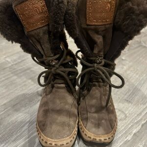 The North Face Dark Brown Winter Boots
